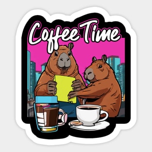 coffee time Sticker